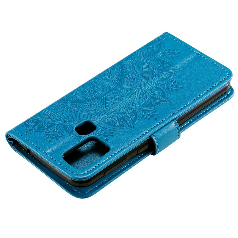 Housse Samsung Galaxy M21 Mandala Soleil Housse Samsung Galaxy M21 Mandala Soleil