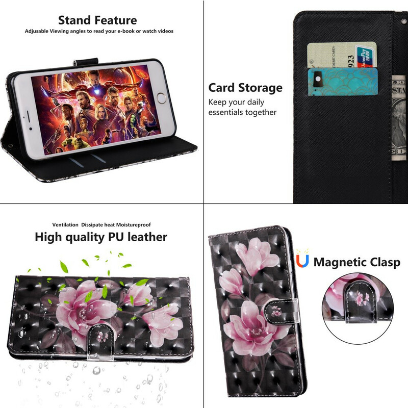 Housse Samsung Galaxy M21 Fleurs Blossom Housse Samsung Galaxy M21 Fleurs Blossom