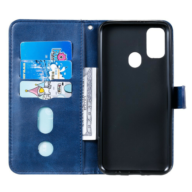 Housse Samsung Galaxy M21 Vintage Porte-Monnaie Housse Samsung Galaxy M21 Vintage Porte-Monnaie