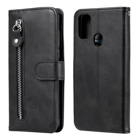 Housse Samsung Galaxy M21 Vintage Porte-Monnaie