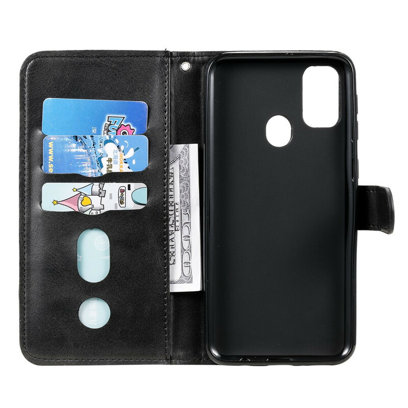 Housse Samsung Galaxy M21 Vintage Porte-Monnaie Housse Samsung Galaxy M21 Vintage Porte-Monnaie