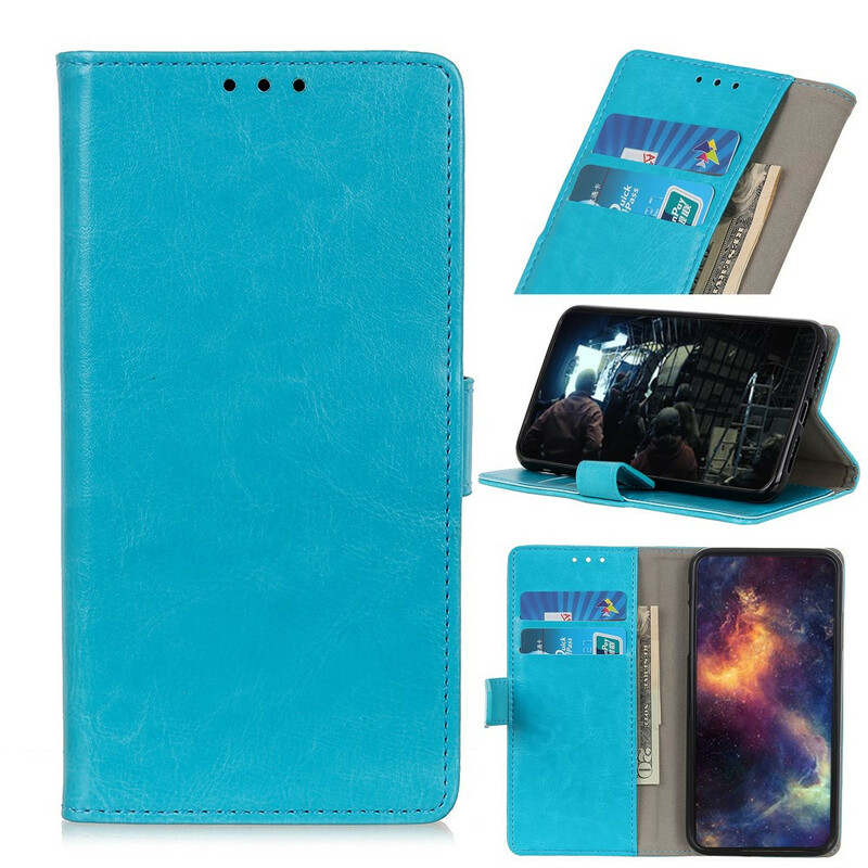 Housse Google Pixel 4A 5G Effet Cuir Brillant Simple Housse Google Pixel 4A 5G Effet Cuir Brillant Simple