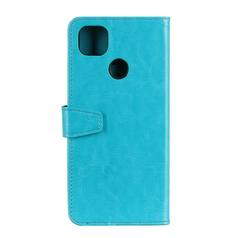 Housse Google Pixel 4A 5G Effet Cuir Brillant Simple Housse Google Pixel 4A 5G Effet Cuir Brillant Simple