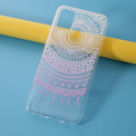 Coque Samsung Galaxy M31 Transparente Mandala Coloré Coque Samsung Galaxy M31 Transparente Mandala Coloré