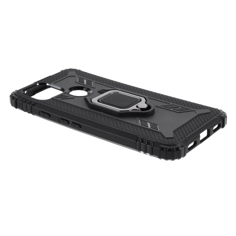 Coque Google Pixel 4A 5G Ring et Fibre Carbone