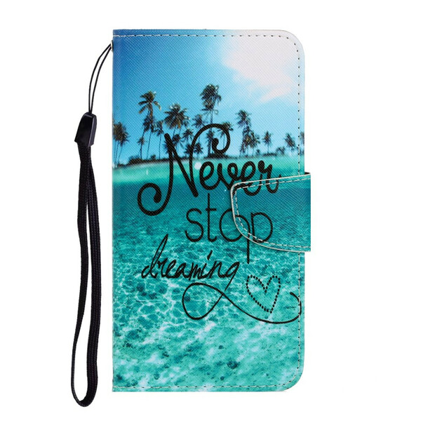 Housse Samsung Galaxy Note 20 Ultra Never Stop Dreaming Marine
