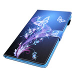 Housse Samsung Galaxy Tab A 8.0 (2019) Papillons Magiques