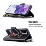 Housse Samsung Galaxy S20 Poche Zippée Ours Housse Samsung Galaxy S20 Poche Zippée Ours