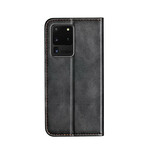 Flip Cover Samsung Galaxy S20 Ultra Bicolore Effet Cuir Flip Cover Samsung Galaxy S20 Ultra Bicolore Effet Cuir