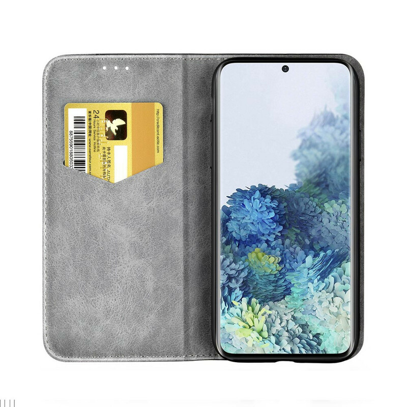 Flip Cover Samsung Galaxy S20 Ultra Bicolore Effet Cuir Flip Cover Samsung Galaxy S20 Ultra Bicolore Effet Cuir