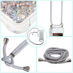 Coque Samsung Galaxy S20 Ultra Paillettes avec Cordon Coque Samsung Galaxy S20 Ultra Paillettes avec Cordon