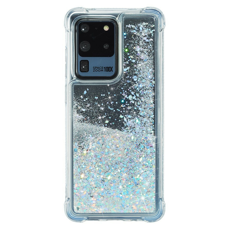 Coque Samsung Galaxy S20 Plus Paillettes Coins Renforcés Coque Samsung Galaxy S20 Plus Paillettes Coins Renforcés