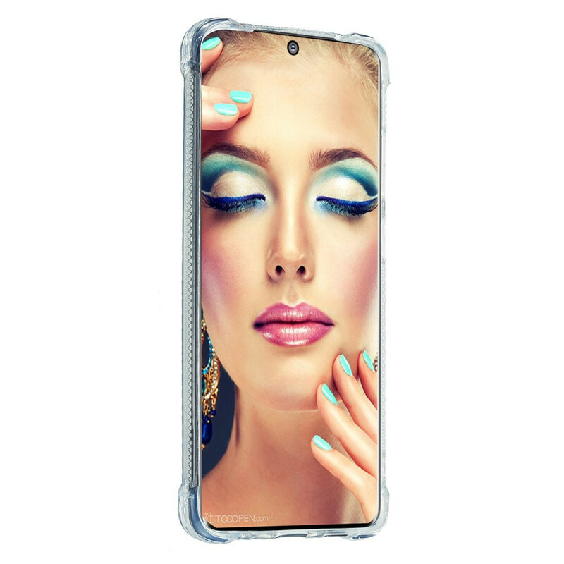 Coque Samsung Galaxy S20 Plus Paillettes Coins Renforcés Coque Samsung Galaxy S20 Plus Paillettes Coins Renforcés