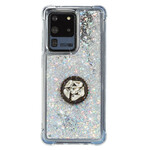 Coque Samsung Galaxy S20 Ultra Paillettes Anneau-Support Coque Samsung Galaxy S20 Ultra Paillettes Anneau-Support