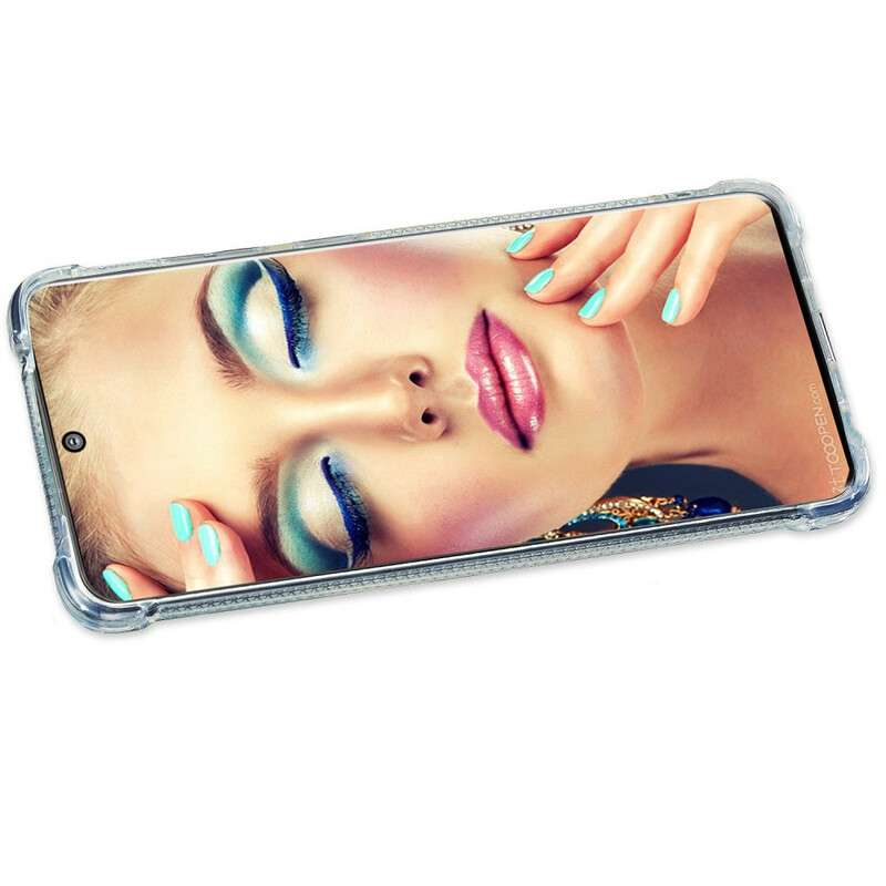 Coque Samsung Galaxy S20 Ultra Paillettes Anneau-Support Coque Samsung Galaxy S20 Ultra Paillettes Anneau-Support