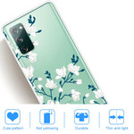 Coque Samsung Galaxy S20 FE Fleurs Blanches