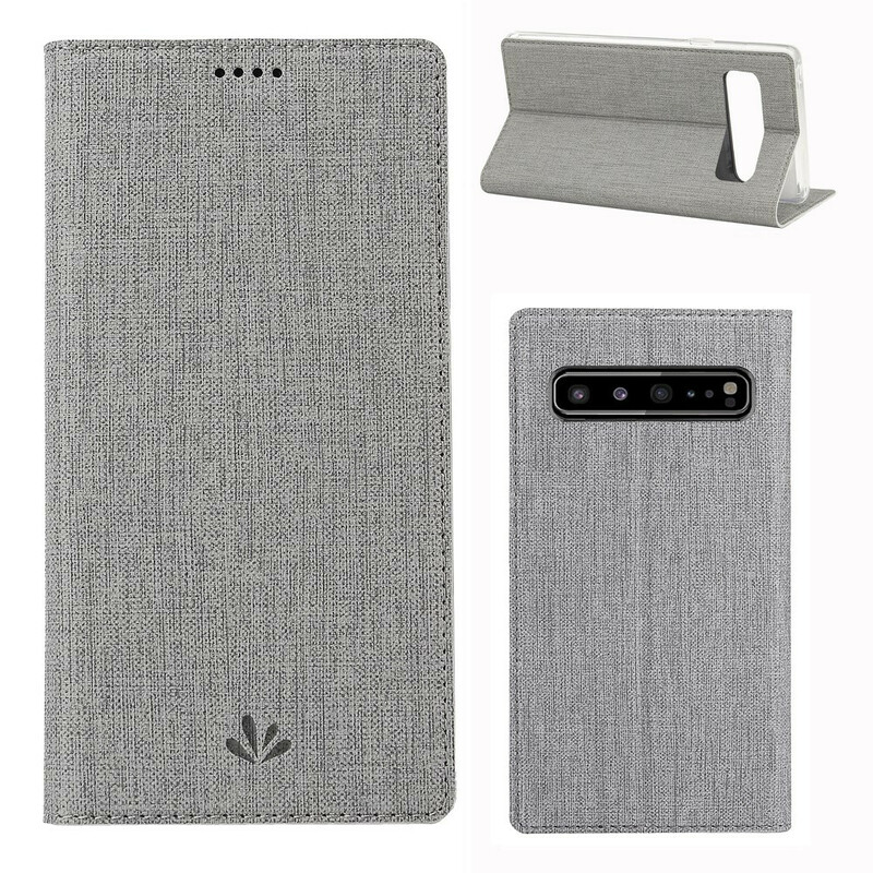 Flip Cover Samsung Galaxy S10 5G Texturée VILI DMX