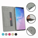 Flip Cover Samsung Galaxy S10 5G Texturée VILI DMX