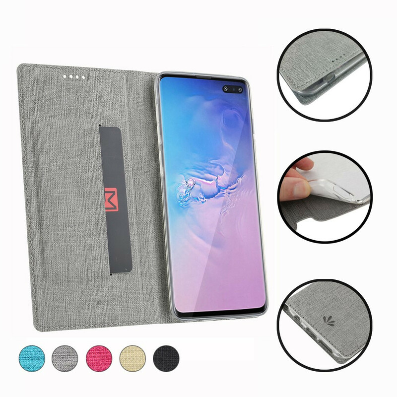 Flip Cover Samsung Galaxy S10 5G Texturée VILI DMX Flip Cover Samsung Galaxy S10 5G Texturée VILI DMX