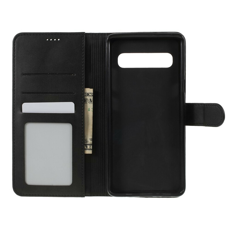 Housse Samsung Galaxy S10 5G LC.IMEEKE Effet Cuir Housse Samsung Galaxy S10 5G LC.IMEEKE Effet Cuir