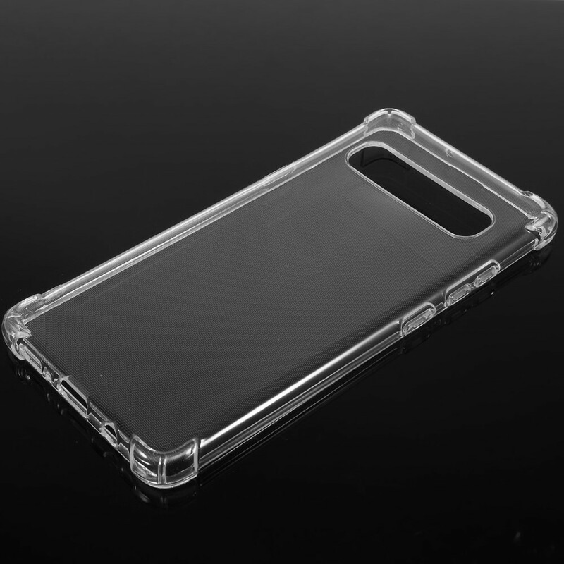 Coque Samsung Galaxy S10 5G Transparente Coins Renforcés