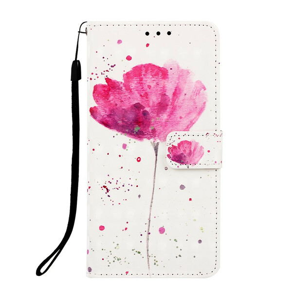 Housse Samsung Galaxy S10 5G Coquelicot Aquarelle