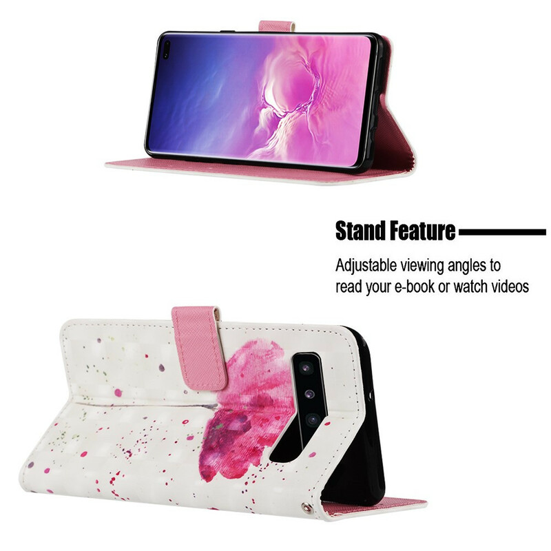 Housse Samsung Galaxy S10 5G Coquelicot Aquarelle Housse Samsung Galaxy S10 5G Coquelicot Aquarelle