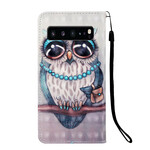 Housse Samsung Galaxy S10 5G Miss Hibou Housse Samsung Galaxy S10 5G Miss Hibou