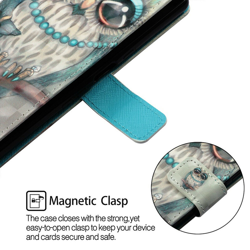 Housse Samsung Galaxy S10 5G Miss Hibou Housse Samsung Galaxy S10 5G Miss Hibou
