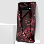 Coque Samsung Galaxy S10 5G Verre Trempé Marbre Coque Samsung Galaxy S10 5G Verre Trempé Marbre