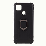 Coque Xiaomi Redmi 9C Ring Style Fibre Carbone Coque Xiaomi Redmi 9C Ring Style Fibre Carbone
