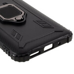 Coque Xiaomi Redmi 9C Ring Style Fibre Carbone Coque Xiaomi Redmi 9C Ring Style Fibre Carbone