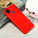 Coque Xiaomi Redmi 9C Silicone Liquide Avec Lanière