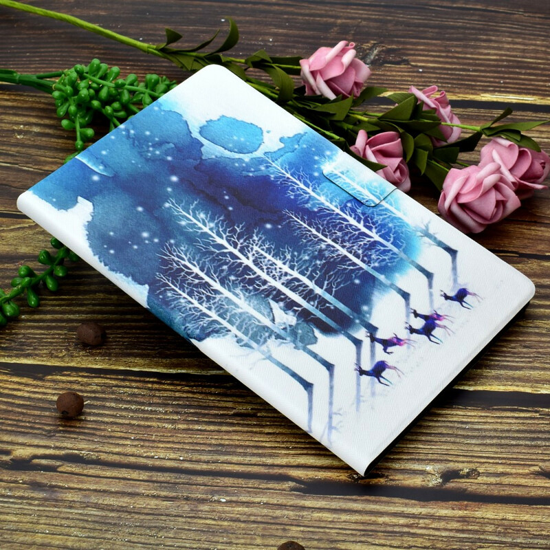 Housse Samsung Galaxy Tab A 8.0 (2019) Cerfs Des Neiges Housse Samsung Galaxy Tab A 8.0 (2019) Cerfs Des Neiges