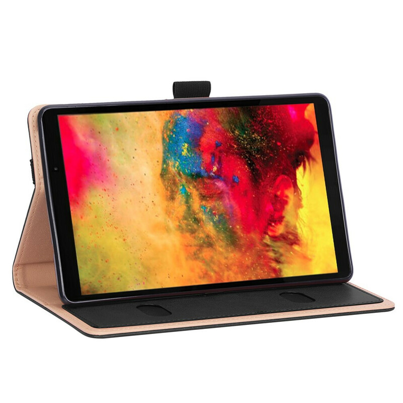Étui Huawei MatePad T 8 Style Cuir avec Sangle Étui Huawei MatePad T 8 Style Cuir avec Sangle