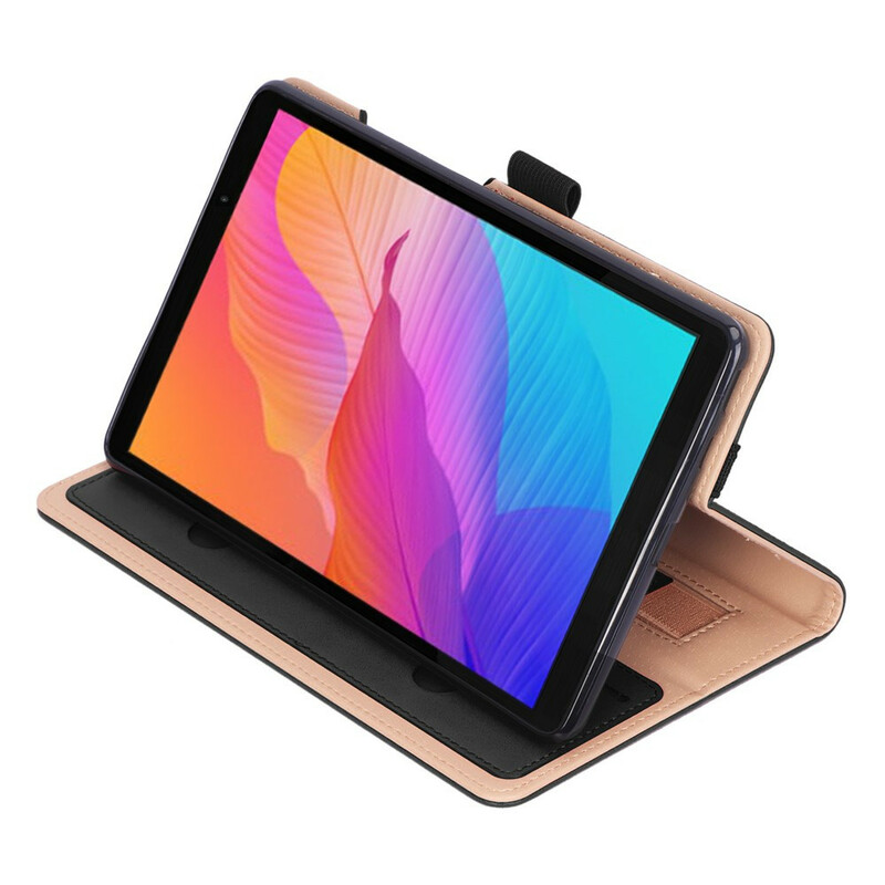 Étui Huawei MatePad T 8 Style Cuir avec Sangle Étui Huawei MatePad T 8 Style Cuir avec Sangle