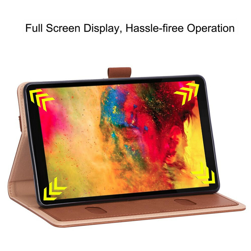 Étui Huawei MatePad T 8 Style Cuir avec Sangle Étui Huawei MatePad T 8 Style Cuir avec Sangle