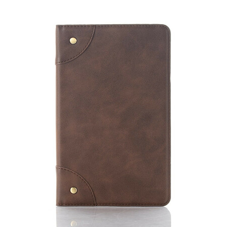 Étui Huawei MatePad T 8 Simili Cuir Vintage Rivets