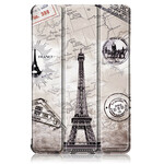 Smart Case Huawei MatePad T 10s Renforcée Tour Eiffel Rétro Smart Case Huawei MatePad T 10s Renforcée Tour Eiffel Rétro