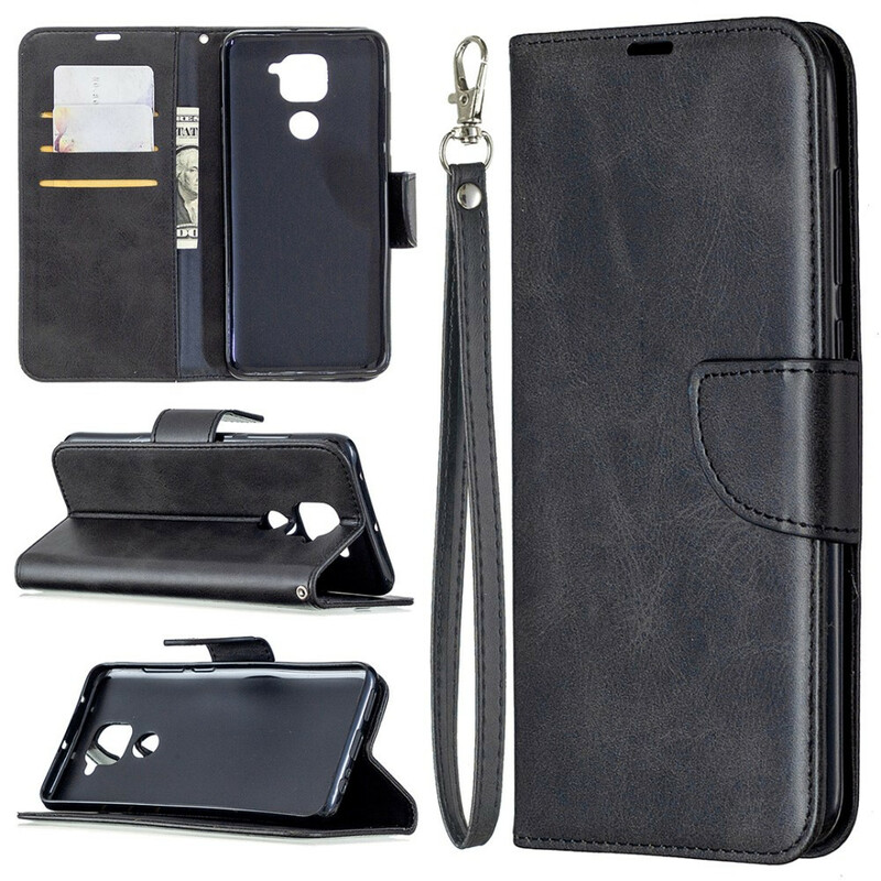 Housse Xiaomi Redmi Note 9 Lisse Rabat Oblique Housse Xiaomi Redmi Note 9 Lisse Rabat Oblique