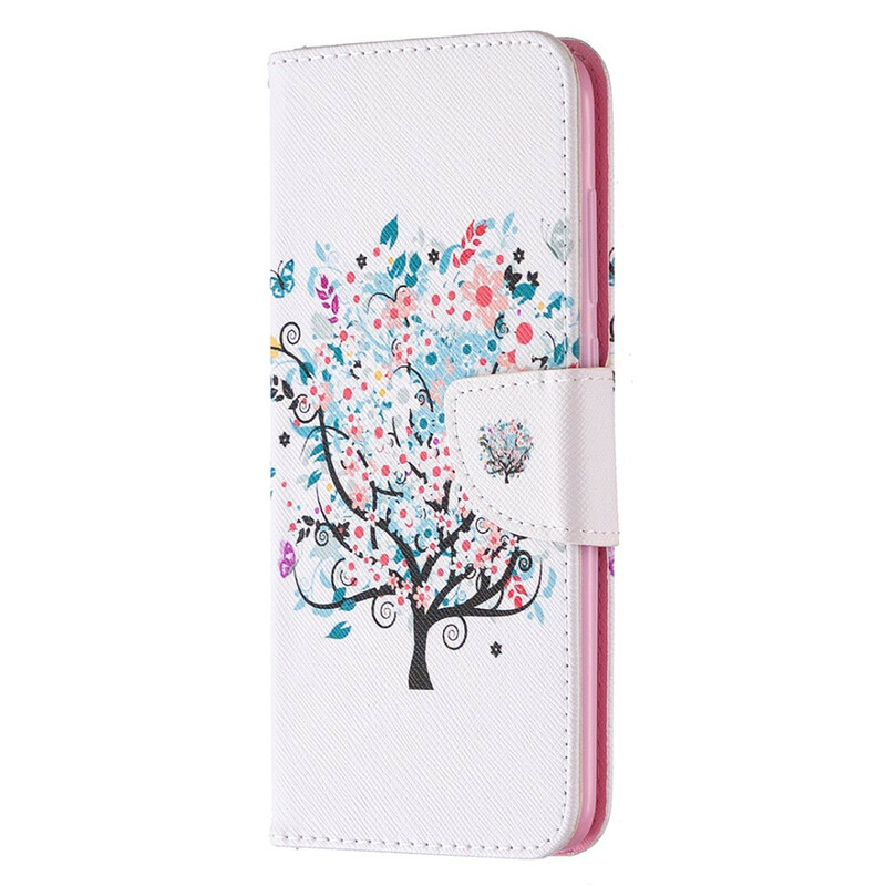 Housse Xiaomi Redmi Note 9 Flowered Tree