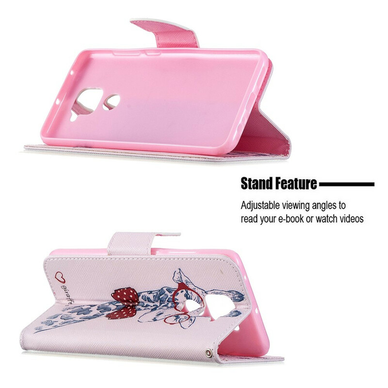 Housse Xiaomi Redmi Note 9 Girafe Intello Housse Xiaomi Redmi Note 9 Girafe Intello