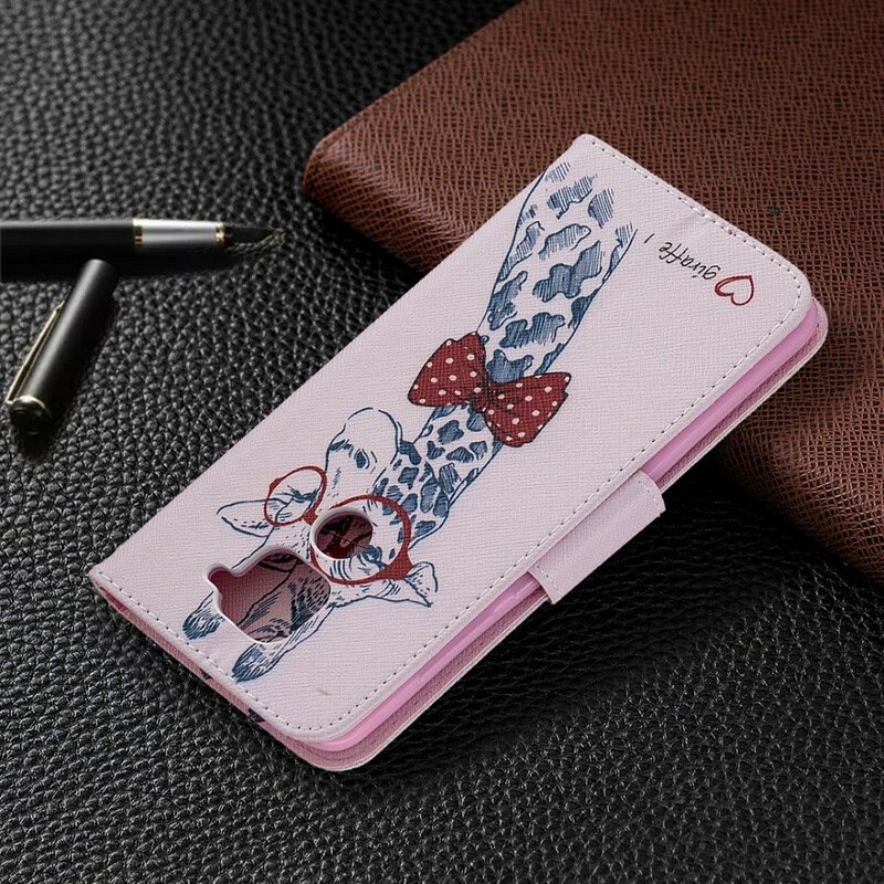 Housse Xiaomi Redmi Note 9 Girafe Intello Housse Xiaomi Redmi Note 9 Girafe Intello