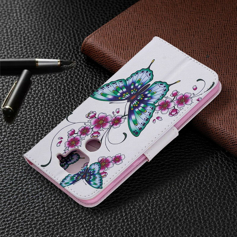 Housse Xiaomi Redmi Note 9 Merveilleux Papillons Housse Xiaomi Redmi Note 9 Merveilleux Papillons