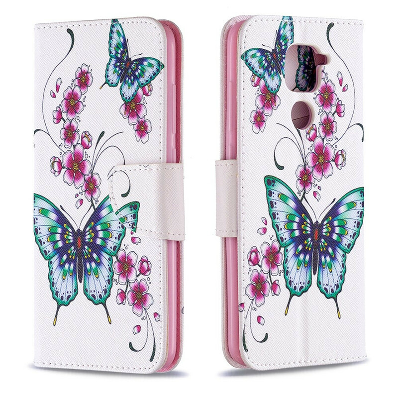 Housse Xiaomi Redmi Note 9 Merveilleux Papillons Housse Xiaomi Redmi Note 9 Merveilleux Papillons