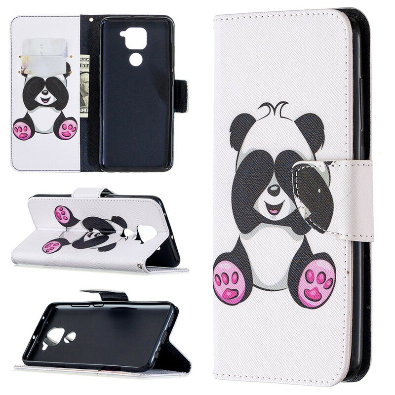 Housse Xiaom9 Redmi Note 9 Panda Fun