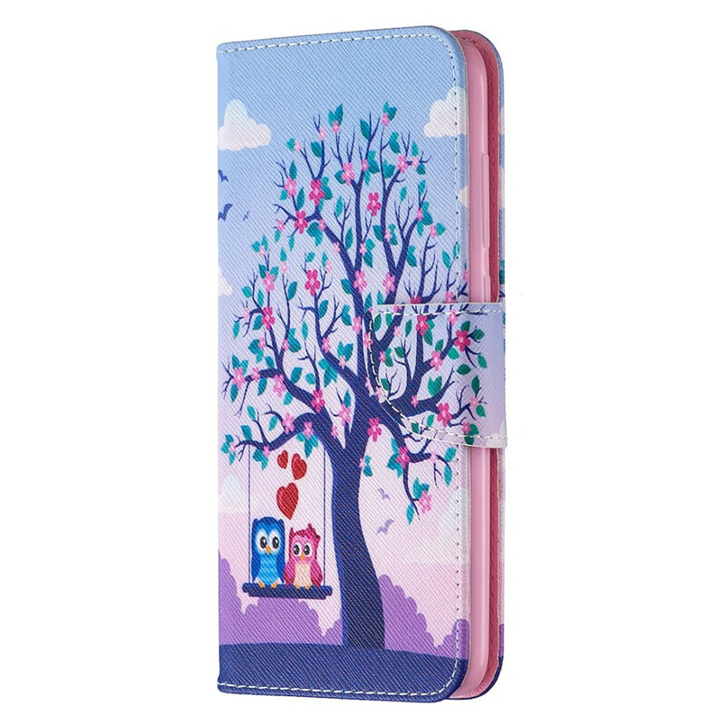 Housse Xiaomi Redmi Note 9 Hiboux Sur La Balancoire Housse Xiaomi Redmi Note 9 Hiboux Sur La Balancoire