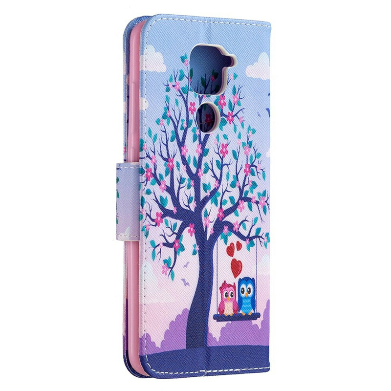 Housse Xiaomi Redmi Note 9 Hiboux Sur La Balancoire Housse Xiaomi Redmi Note 9 Hiboux Sur La Balancoire