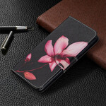 Housse Xiaomi Redmi Note 9 Fleur Rose