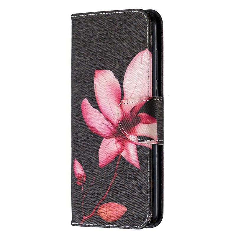 Housse Xiaomi Redmi Note 9 Fleur Rose